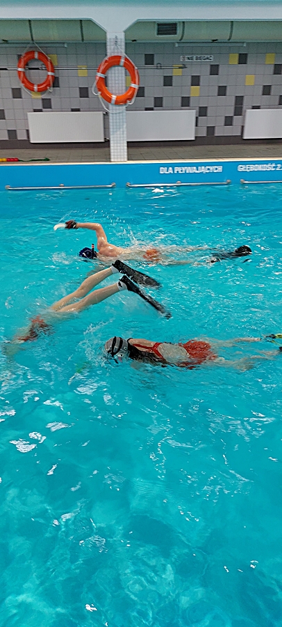 Hokej pod wodą Walenie Siemianowice Śląskie Trening 11 III 2023